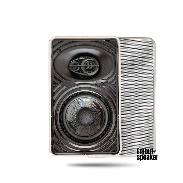 Caixa EmbutSpeaker ERT574 - Branca - Preço Sugerido R$ 350,00