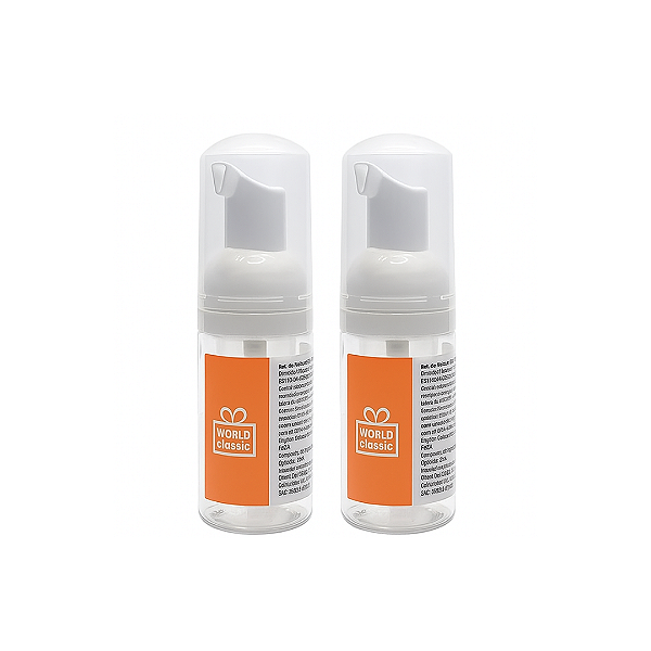 Kit Frasco Pump Espumadora P/viagem E Bolsa 50ml - 2 Peças