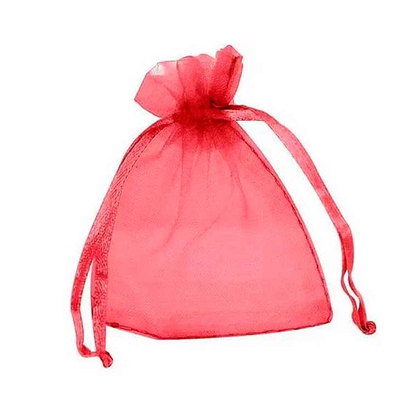 Saquinhos de Organza - Vermelho