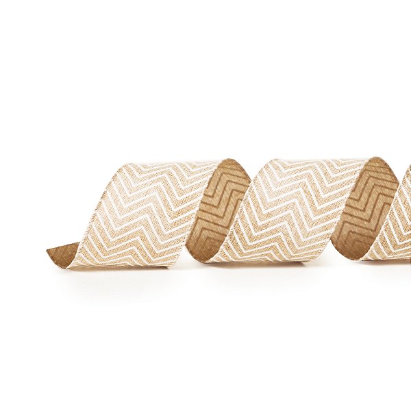 Fita Aramada de Missoni - Natural e Branco