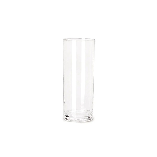 Vaso Cilíndrico Vidro Transparente 29,5cm 1un