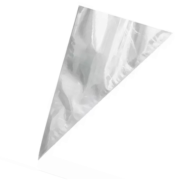 Saco Para Confeitar Manga Transparente de Plástico Descartável - Silver Chef