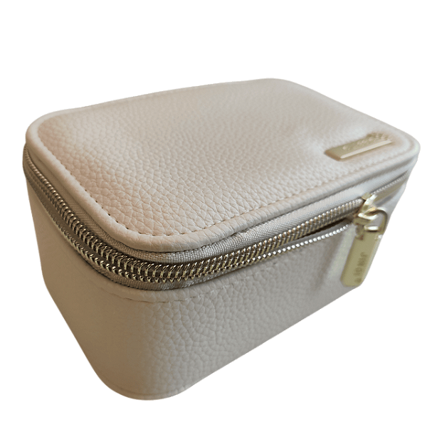 Porta Joias com Zíper 6 Compartimentos Aveludado