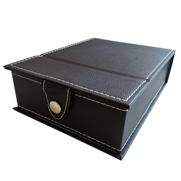 Porta Relógios Estojo Expositor 5,5x24x18 Espelho com Led GR