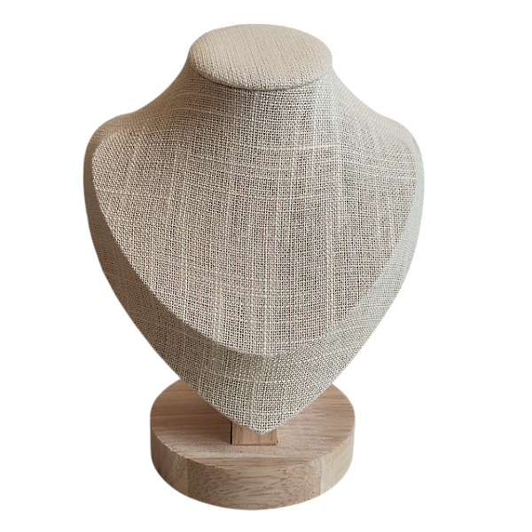 Expositor Busto Mostruário Colar e Jóias Feminino P