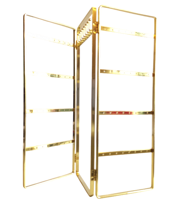 Display Expositor Joias Articulado de Metal Expositor Misto