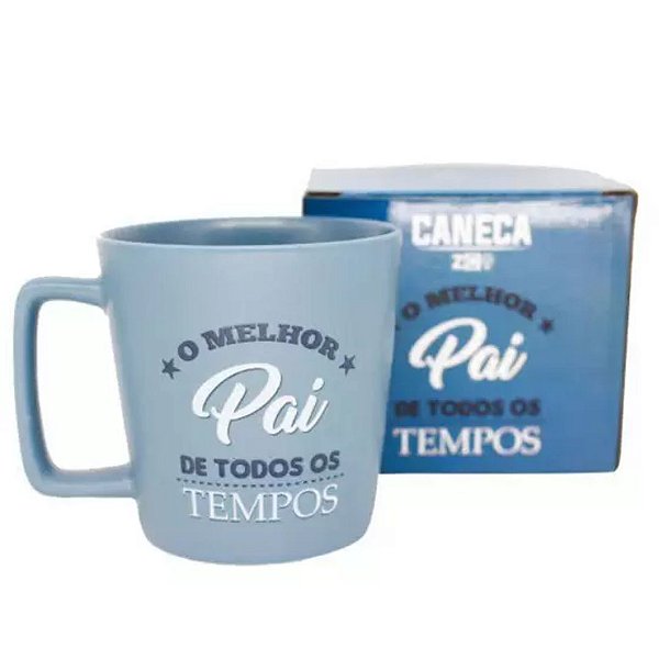 Caneca Cerâmica O Melhor Pai de Todos os Tempos 400ml