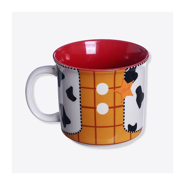 Caneca Tom Woody Toy Story Disney Buzz Andy 350ml