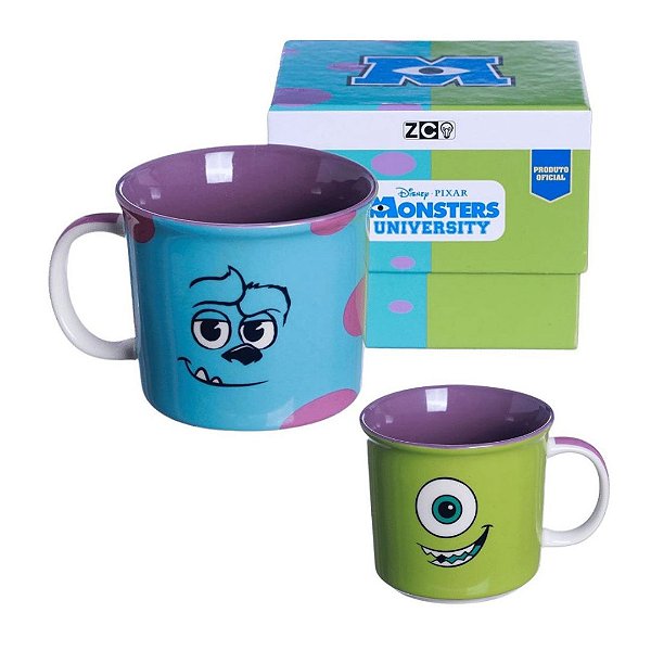 Caneca Cerâmica Sullivan e Mike 300ml
