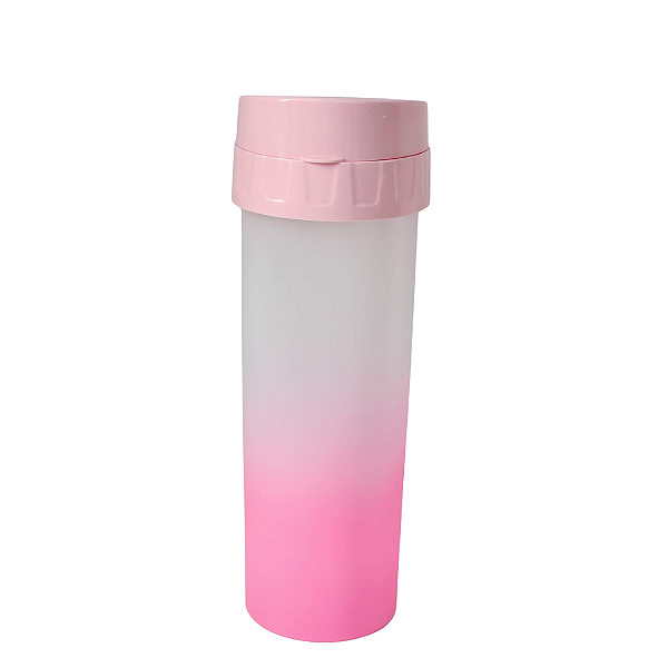 Garrafa Water Degradê 475ml Rosa Acqua Bio