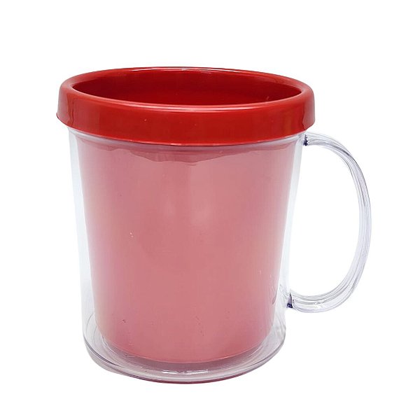 Caneca Kids Foto 325ml Vermelha