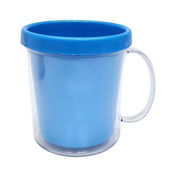 Caneca Kids Foto 325ml Azul