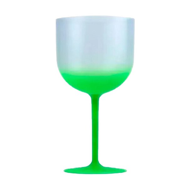 Taça Gin Jateada 450ml Degradê Verde