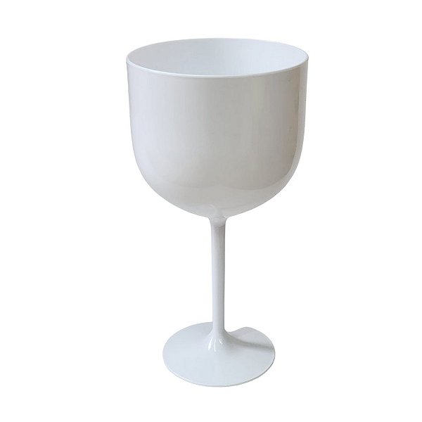 Taça Gin 450ml Leitosa Branca