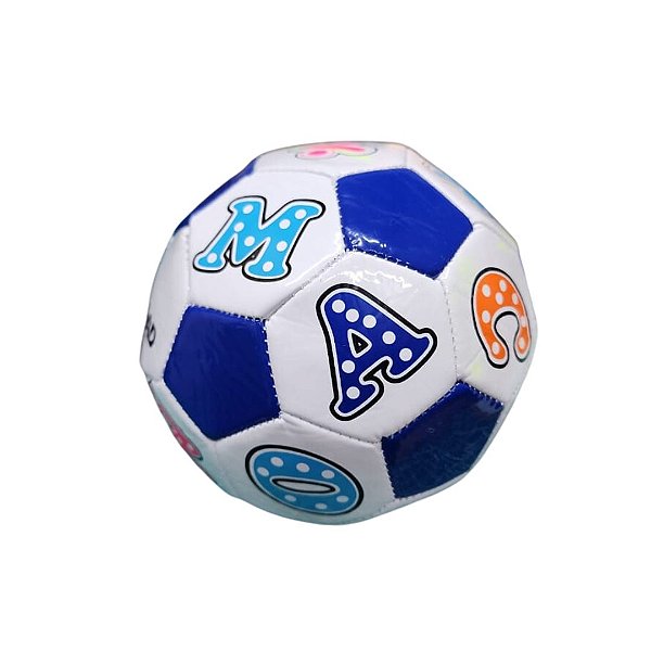 Bola de futebol mini Letras