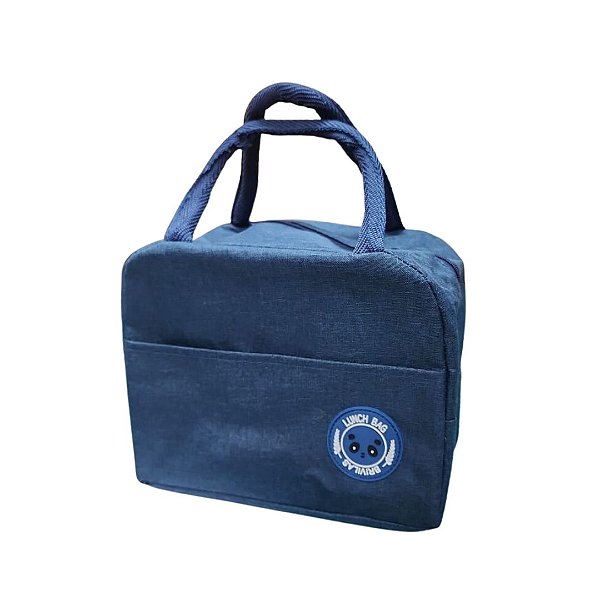 Bolsa Térmica Lancheira Azul