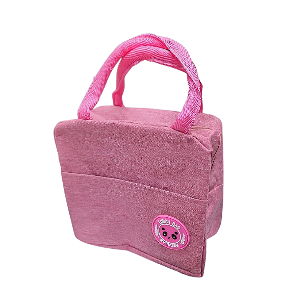 Bolsa Térmica Lancheira Rosa