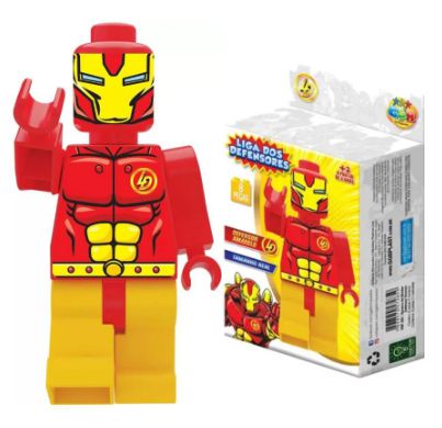 Blocos de Montar - Defensor Amarelo
