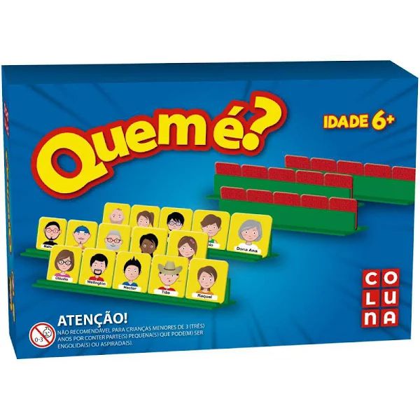 Jogo Quem É - Coluna