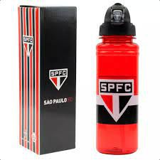 Garrafa c/ Canudo SPFC 700ml - São Paulo