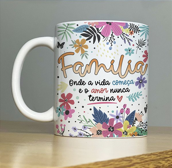 Caneca Personalizada - Familia II