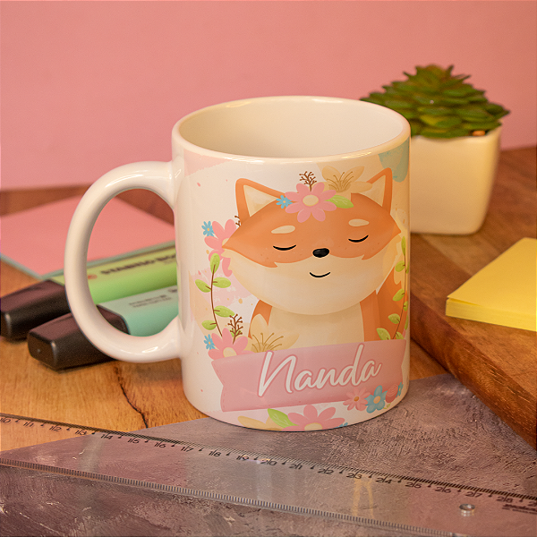 Caneca Personalizada - Volta as Aulas Raposa