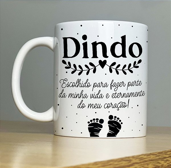 Caneca Personalizada - Dindo e Dinda V