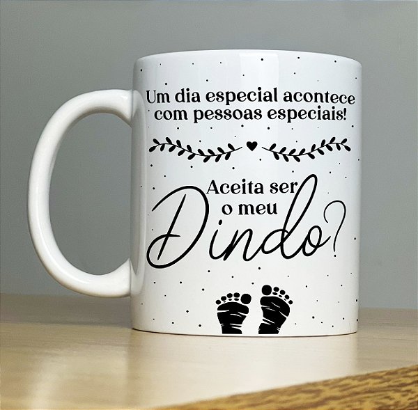 Caneca Personalizada - Dindo e Dinda VIII