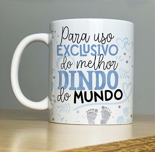 Caneca Personalizada - Dindo e Dinda XVII
