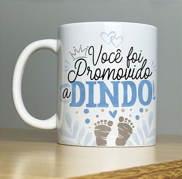 Caneca Personalizada - Dindo e Dinda XVIII