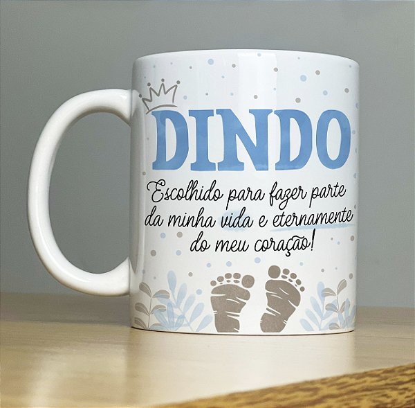 Caneca Personalizada - Dindo e Dinda XX
