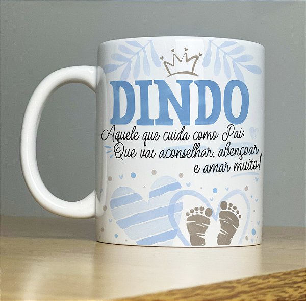 Caneca Personalizada - Dindo e Dinda XXI