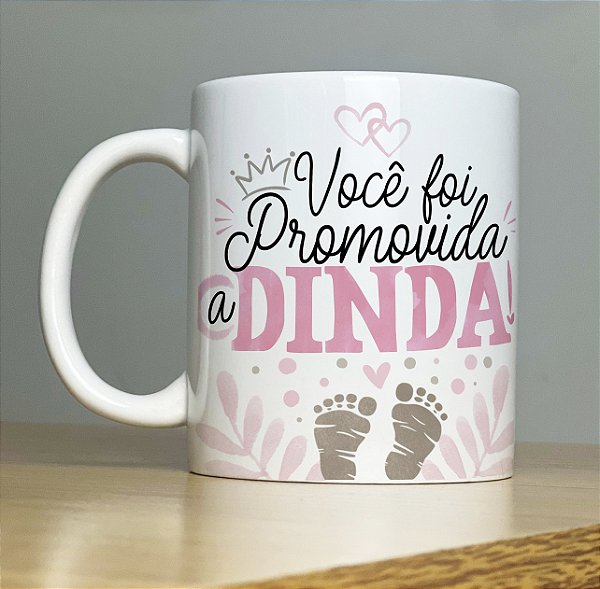 Caneca Personalizada - Dindo e Dinda XXIII