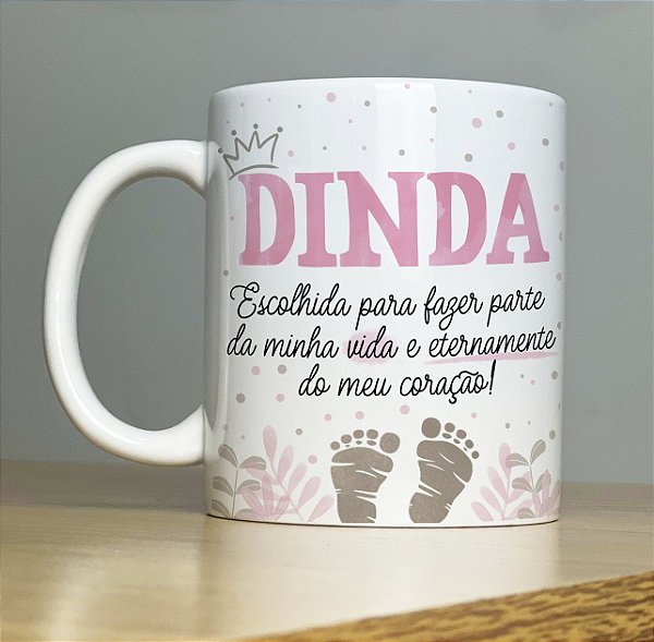 Caneca Personalizada - Dindo e Dinda XXIV