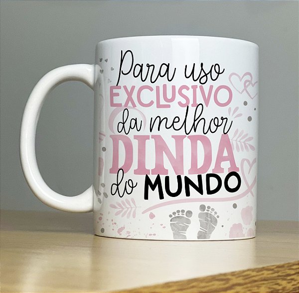 Caneca Personalizada - Dindo e Dinda XXVIII