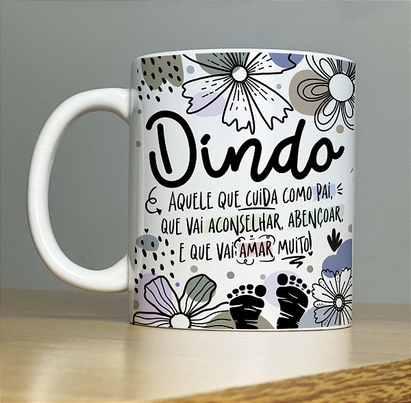 Caneca Personalizada - Dindo e Dinda XXIX