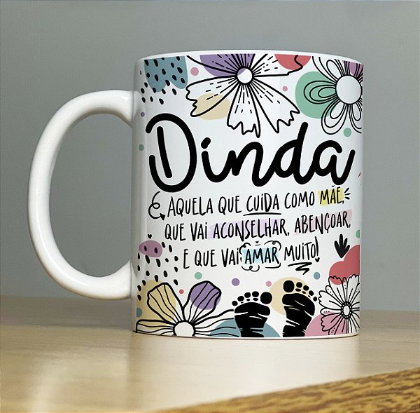 Caneca Personalizada - Dindo e Dinda XXX