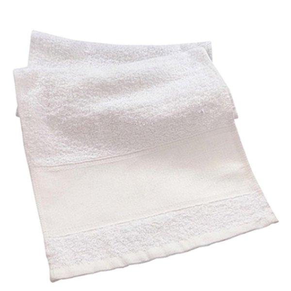 Toalha Lavabinho Branca - 22cm x 38cm