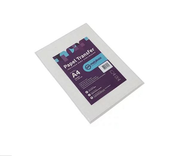 Papel Sublimatico A4 100 Folhas Metalnox