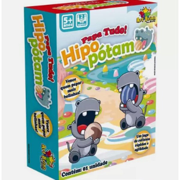Jogo Papa Bolinhas Hipopótamo