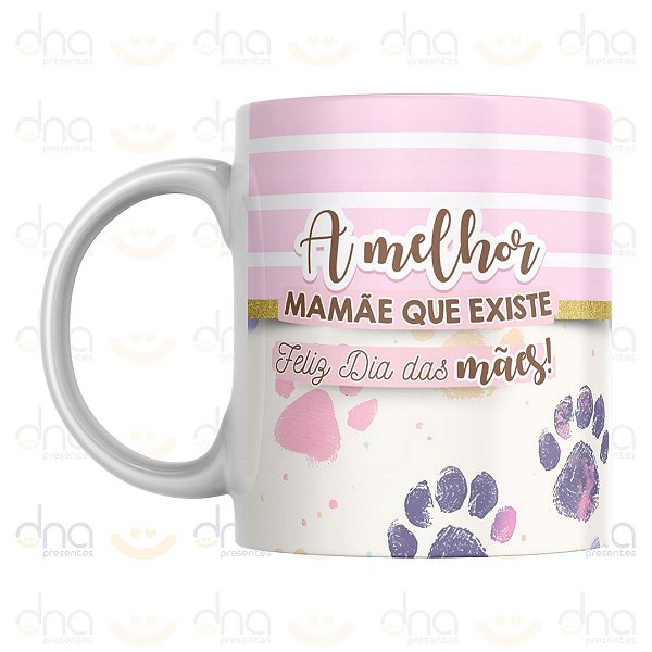 Caneca Personalizada Mamãe de Pet