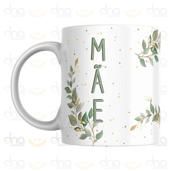 Caneca Personalizada Mãe, Linda...