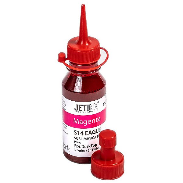 Tinta Sublimática Jet Ink 100ml - Magenta
