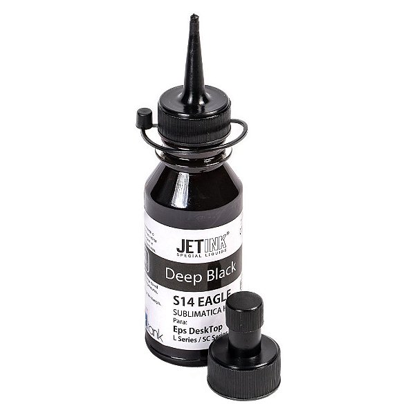 Tinta Sublimática Jet Ink 100ml - Black