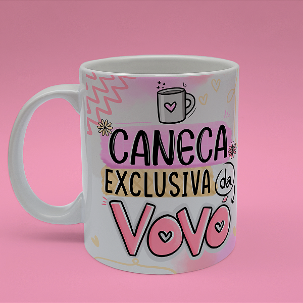 Caneca Personalizada Caneca Exclusiva da Vovó