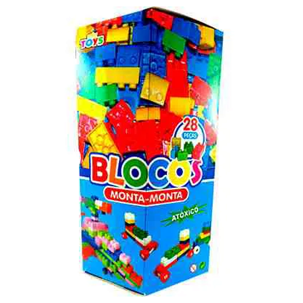 Blocos Monta Monta 28 peças