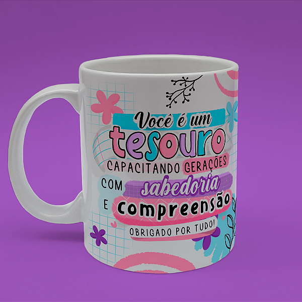 Caneca Personalizada Você é um Tesouro