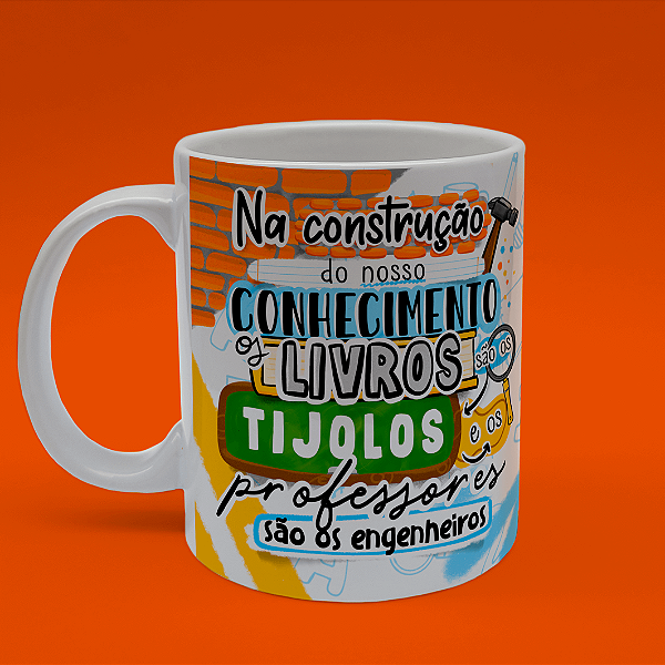 Caneca Personalizada Construção do Nosso Conhecimento