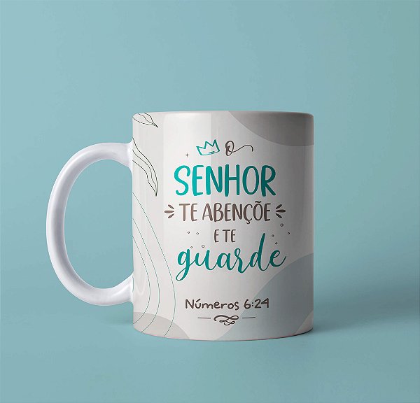 Caneca Personalizada O Senhor te abençoe