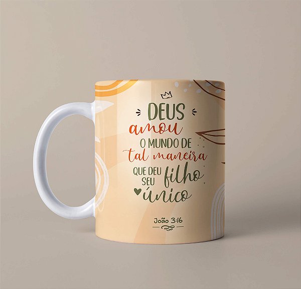 Caneca Personalizada Deu seu único filho